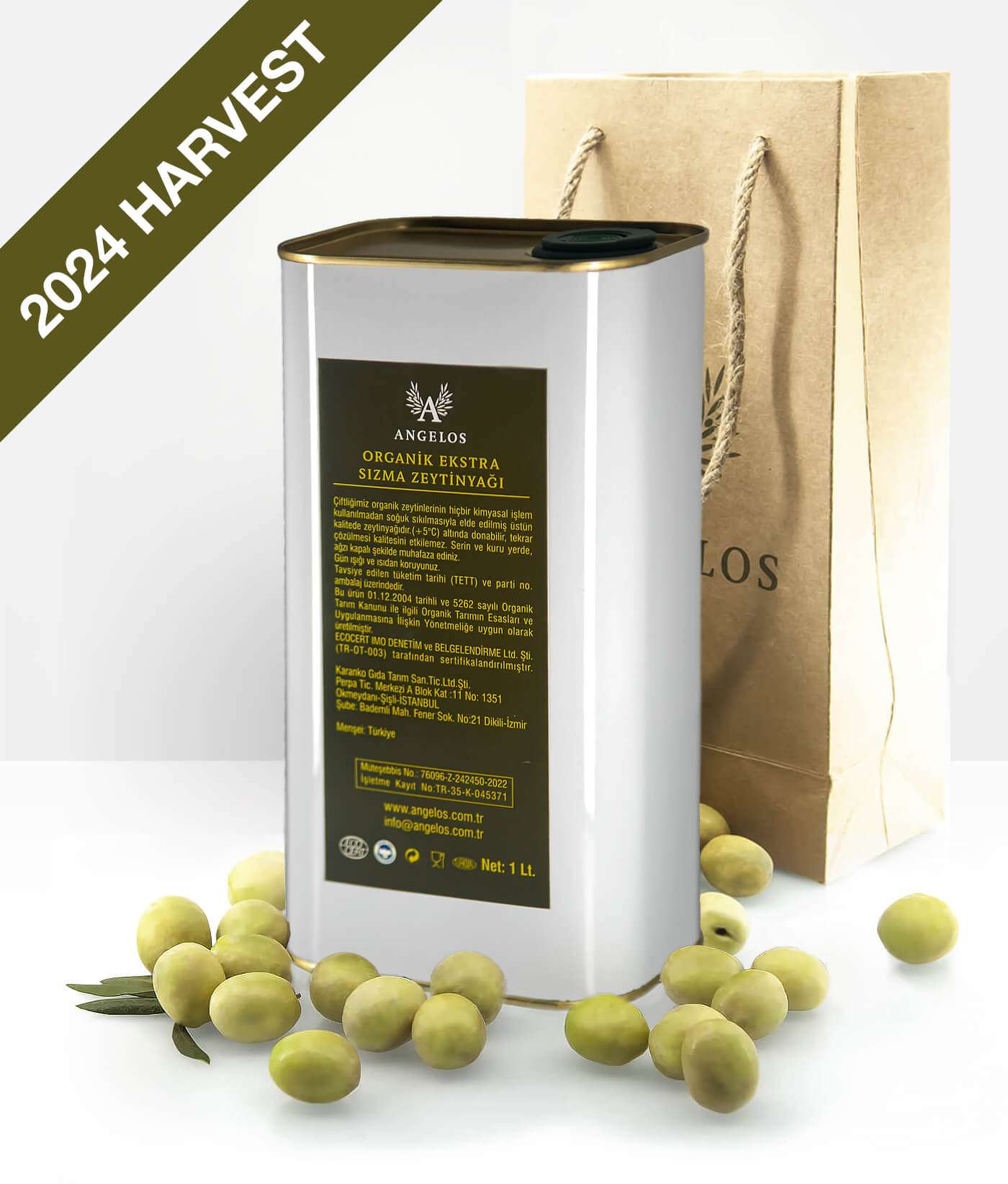 2024 Harvest! Organic Tonda Iblea Olive Oils
