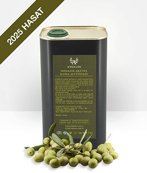 2024 Hasat! Organik Ekstra Sızma Zeytinyağı (1 Lt.)